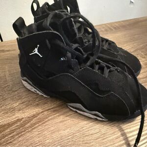 Kids Black Athletic Shoes